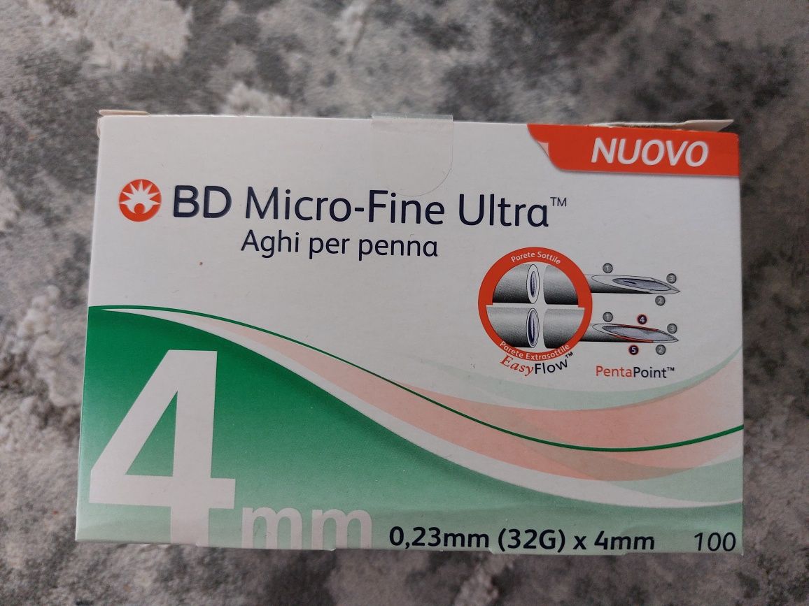 Set ace Bd Micro-Fine Ultra 4 mm