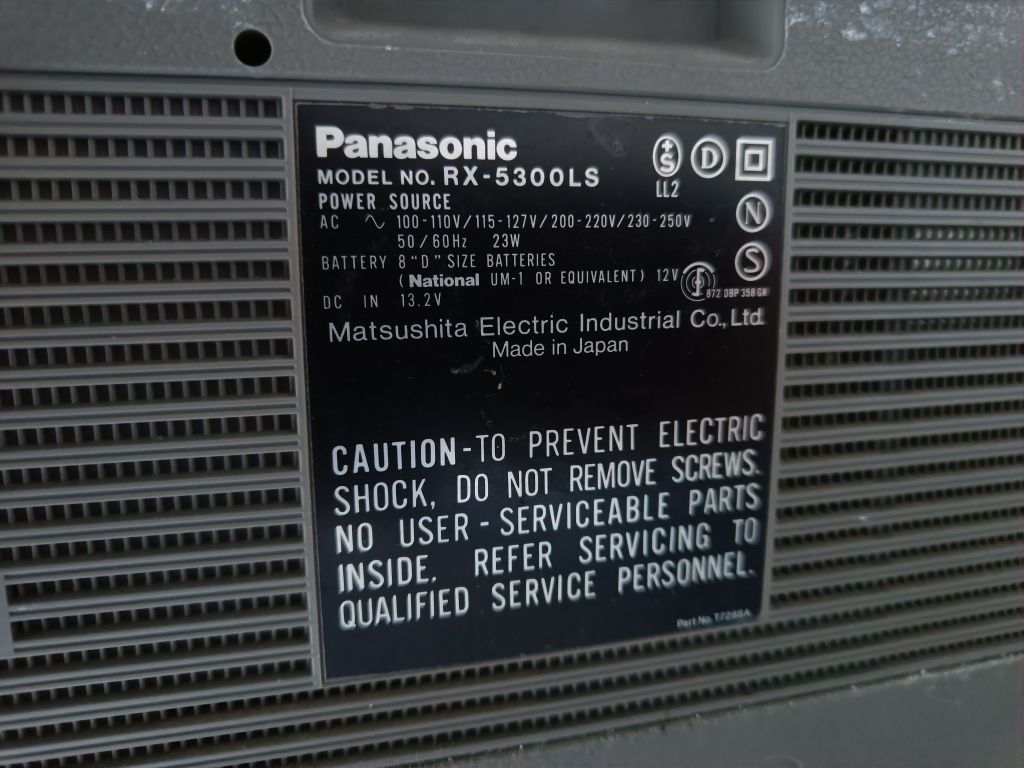 Radio casetofon Panasonic RX-5300LS