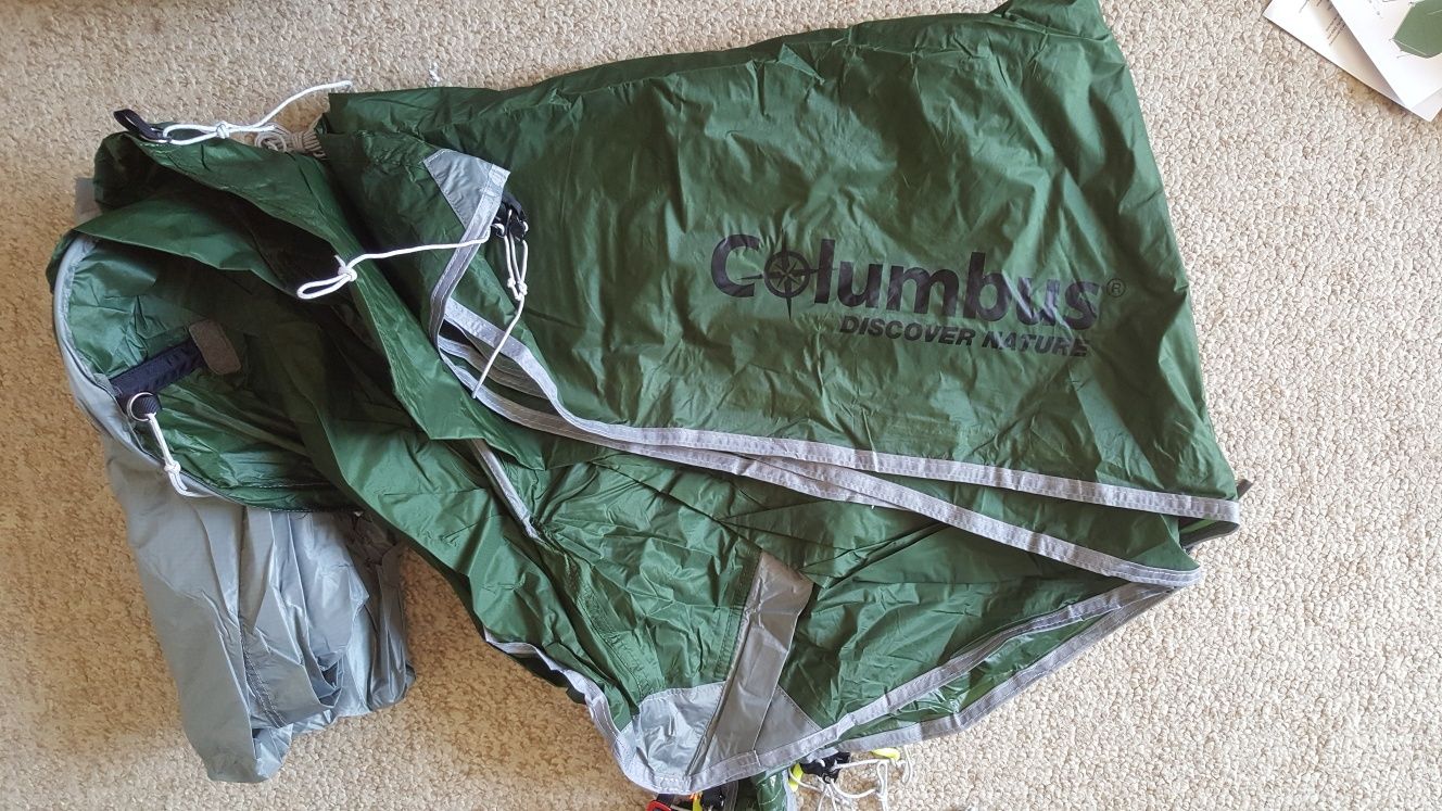 Cort camping ultralight 1650 g Columbus Ultra2, nou