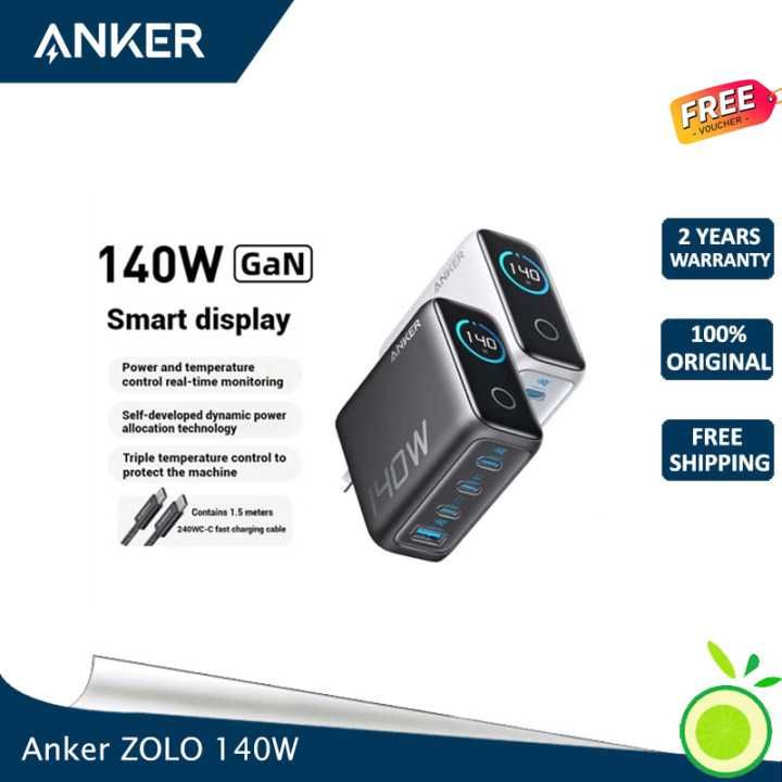 Anker 140W GaN–Умное сверхмощное зарядное устройство нового поколения!