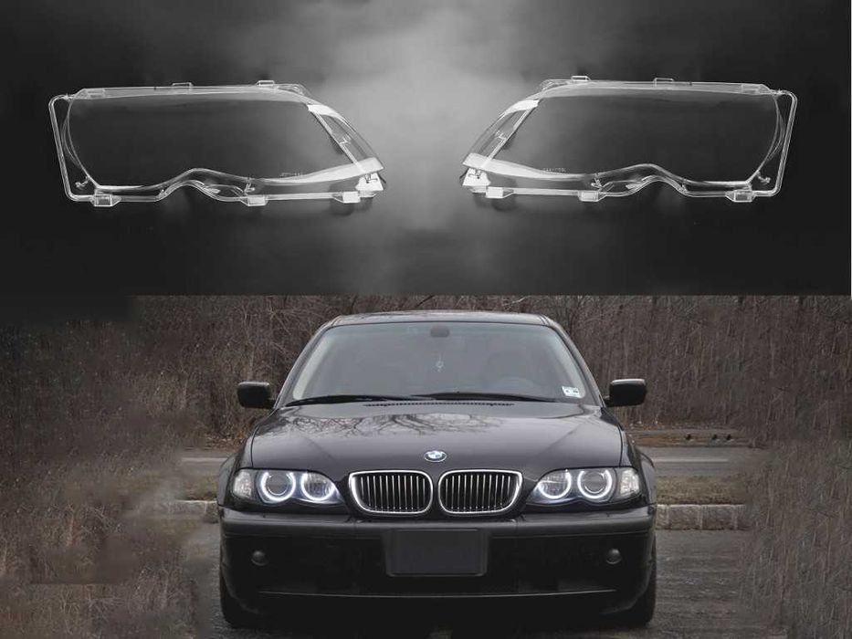 Стъкла за фарове на BMW 3 E46 Facelift LCI (2001-2005) - 4 Врати