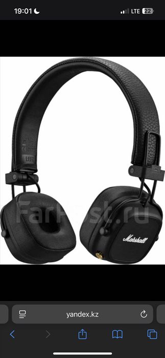 Наушники Marshall Major 4 Оригинал новые