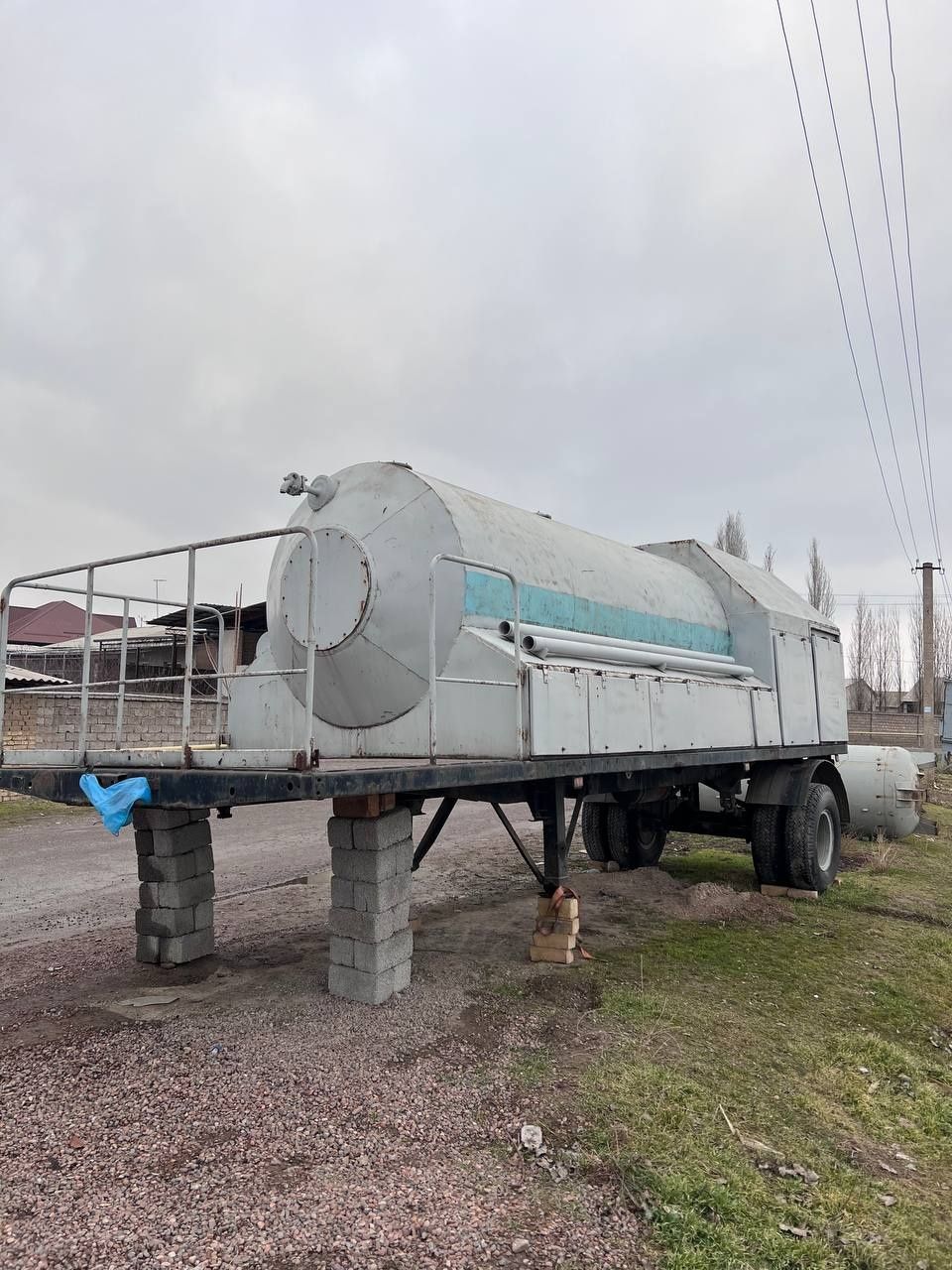 Прицеп для перевозки СО2. ЗСУ4.5