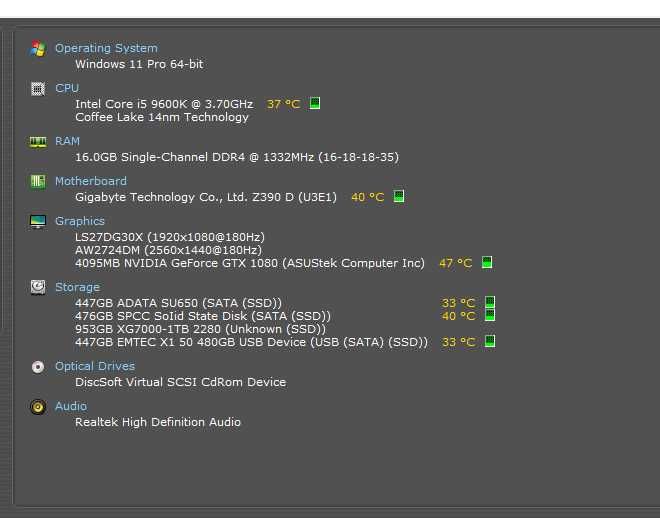 Oferta!! PC Gaming Intel i5 9600K, GTX 1080 8gb , 16GB RAM DDR4