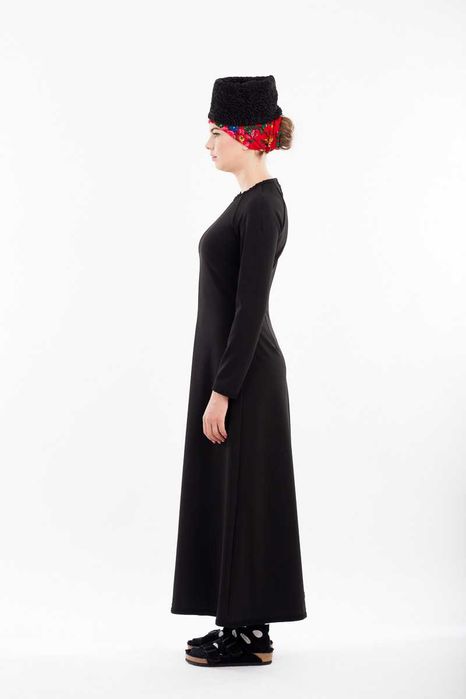 Rochie simpla, cu tiv decorativ, Nicoleta Obis, marimea M si marimea S