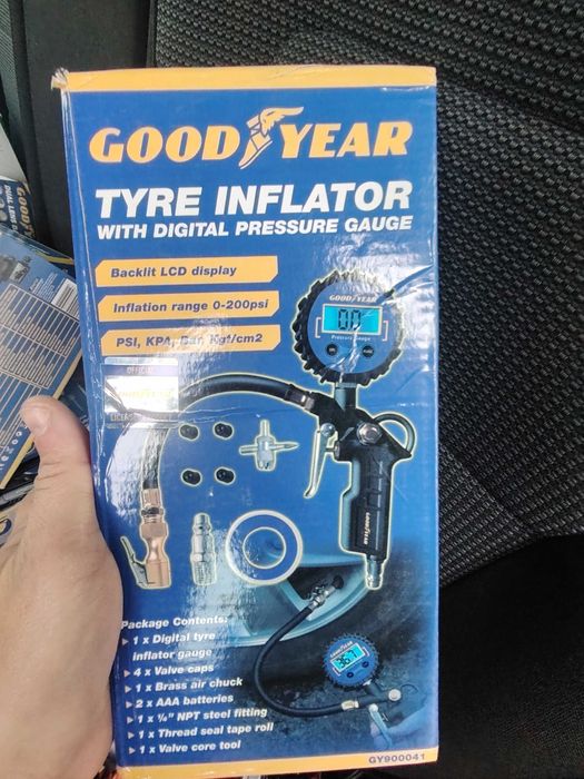 Pistol de compresor digital