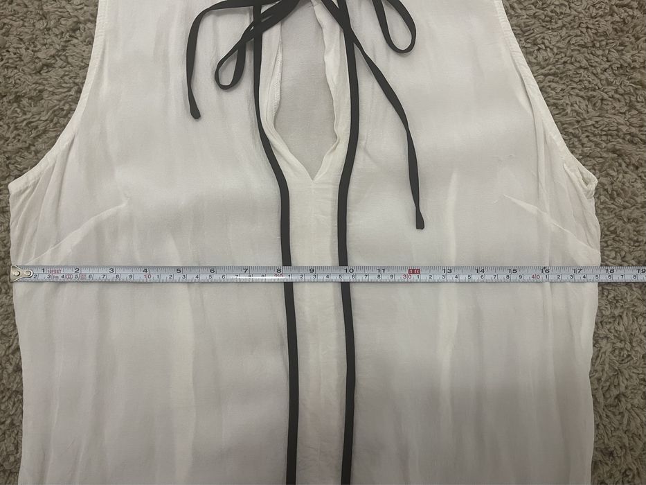 Camasa alba cu funda neagra Reserved L 100%vascoza