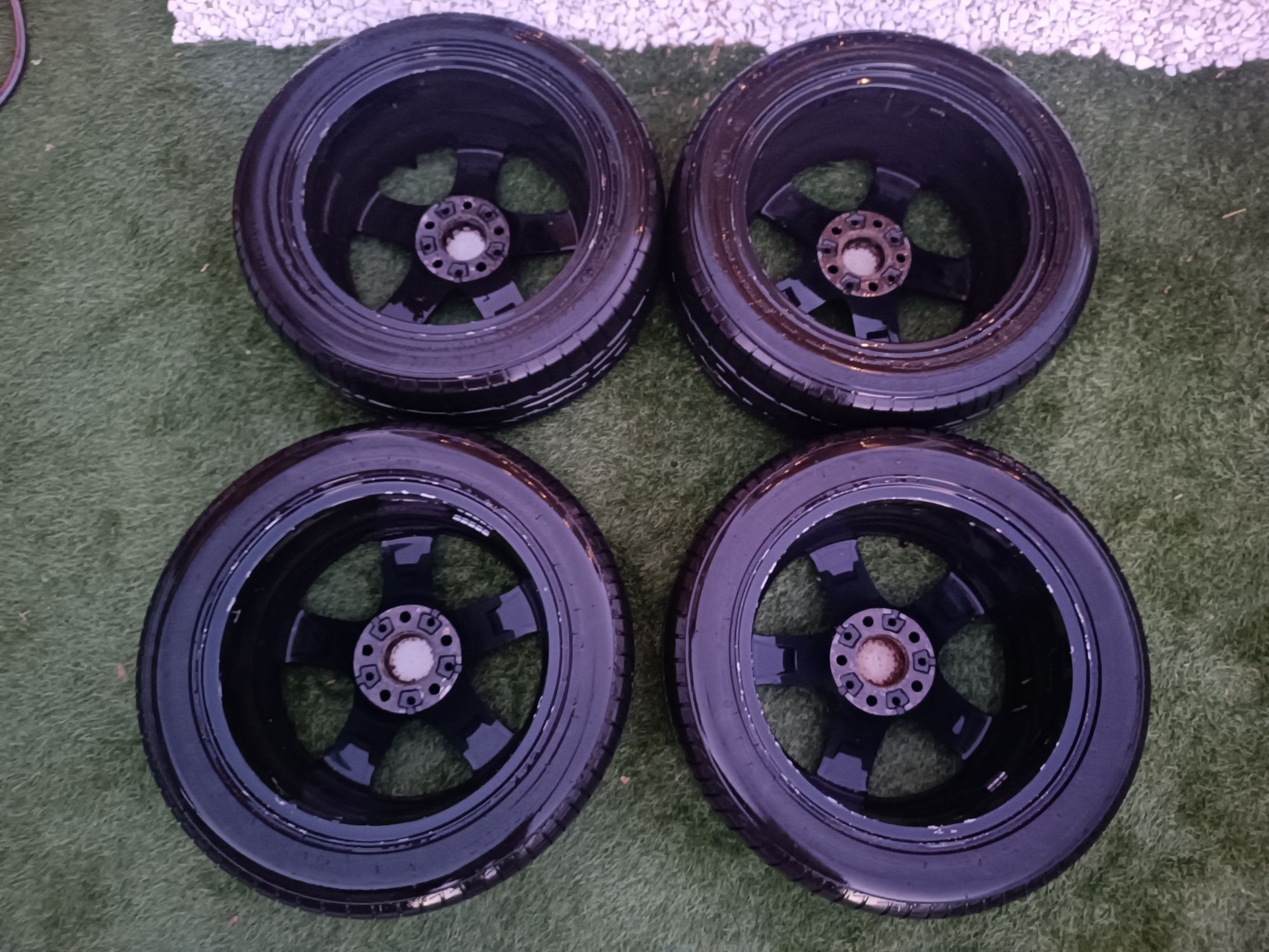 BMW F30 17" Оригинални джанти стил 393 + Runflat Bridgestone DOT 2022