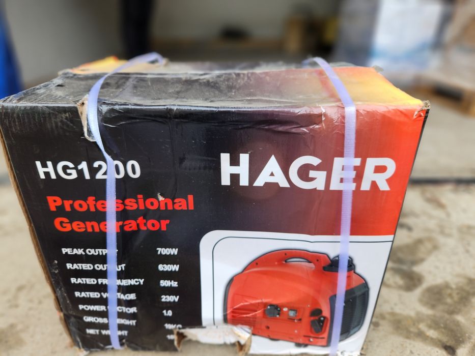 Generator pe benzina portabil HAGER HG1200W