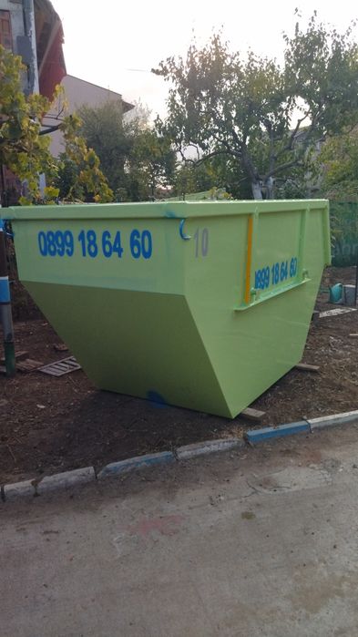 Контейнери под наем за събиране и извозване на отпадъци