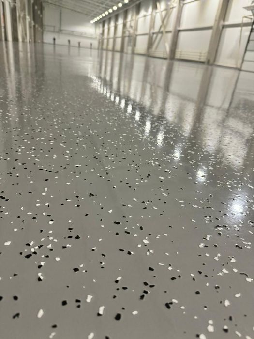 Полимерные полы.Шлифовка бетонных полов. Мраморная крошка. Полимерные
