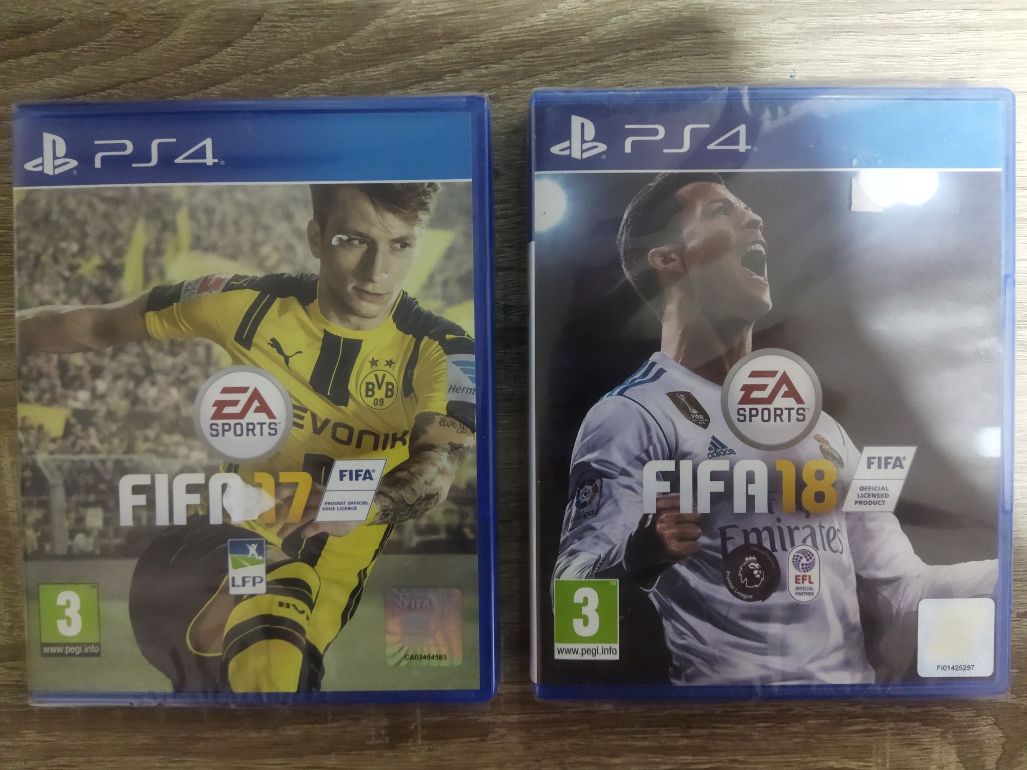 PS4 FIFA 17 , 18 ; bd Hold-Up