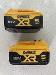 DeWALT DCB184P2 XR. Set 2 Baterii de 5AH. / 2024 Original, Nou !