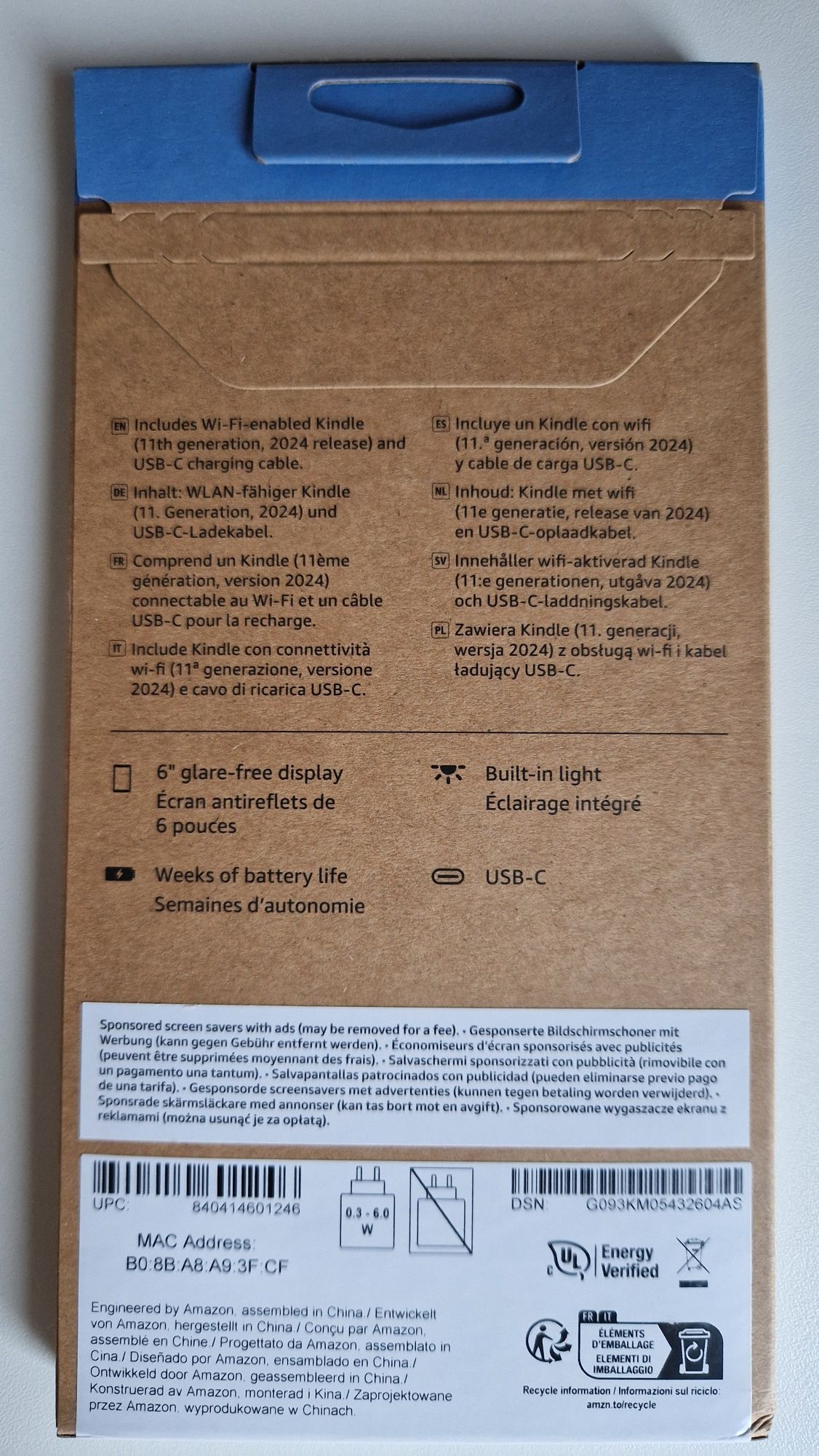 Amazon Kindle 2024г.