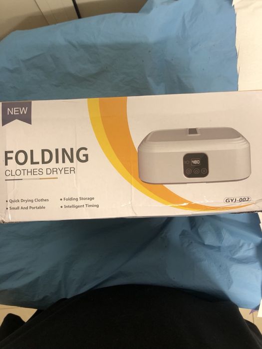 Преносима електрическа сушилня за дрехи