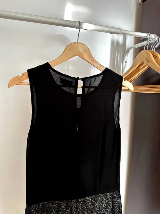 Rochie Neagra cu Paiete