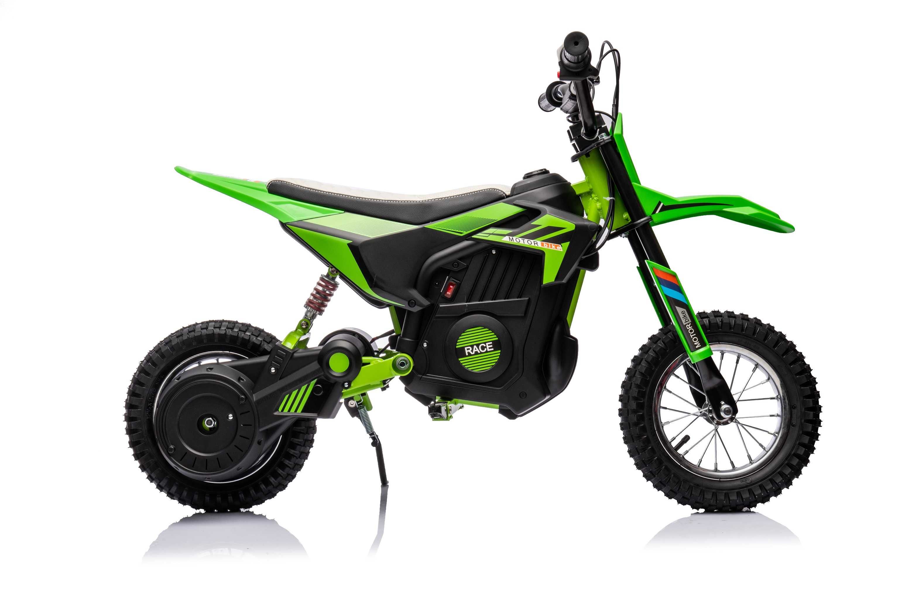 Motocicleta electrica, Kinderauto Enduro 250W 24V, culoare Albastru