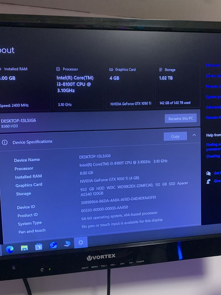 Pc/Calculator + set gaming/streaming