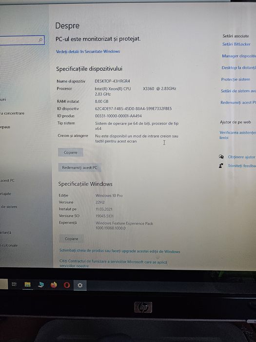 P.C Ligth gaming , sistem complet.