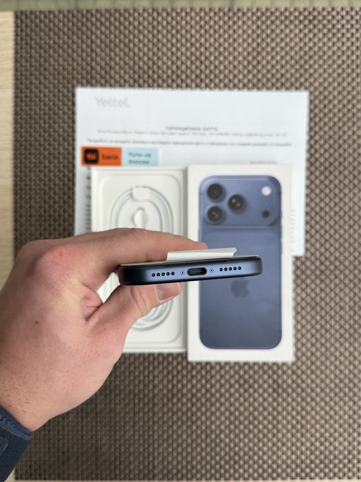 НОВ!36М ГАР *ЛИЗИНГ* iPhone 17 Pro Deep Blue 256Gb /Айфон Гаранция