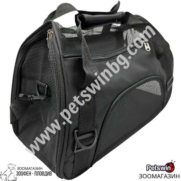 Транспортна Чанта за Куче/Котка - S, L размер - Черен цвят