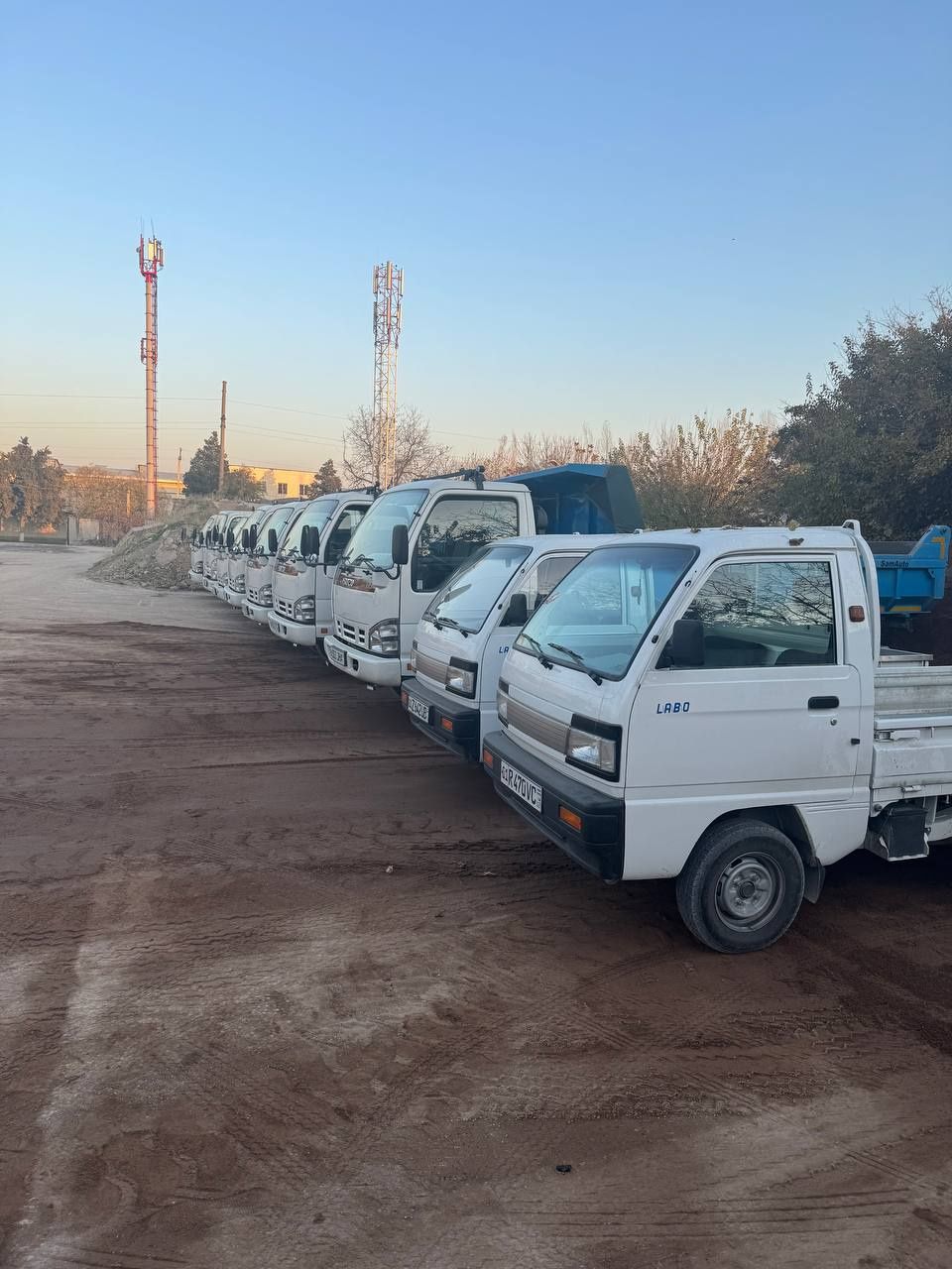 Isuzu xizmati Toshkent boʻylab