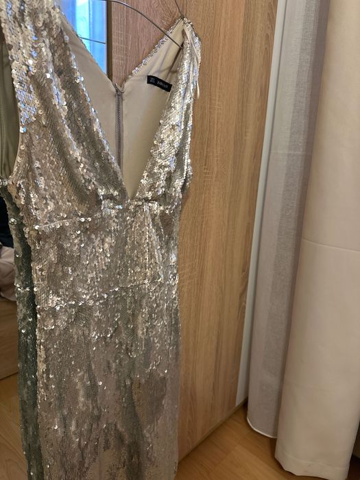 Къса официална рокля Zara S