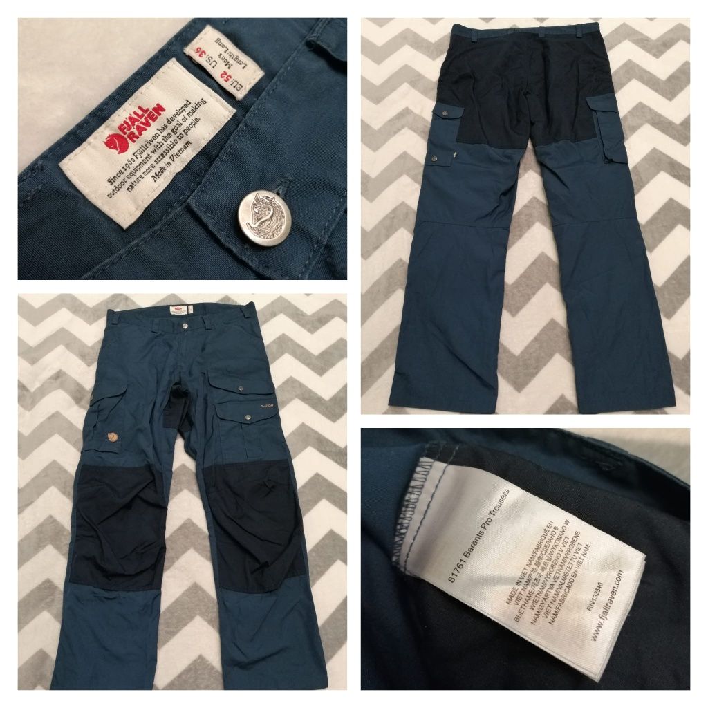 FJALLRAVEN pantaloni 52 bărbați trekking OUTDOOR | transport GRATUIT‼️