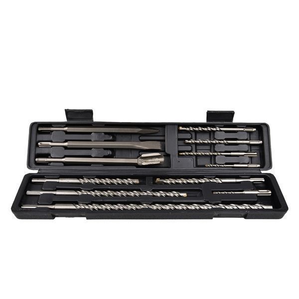 Комплект свредла и длета sds plus 12 части