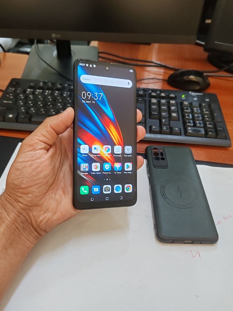 Tecno pova 2 128gb(2023)iwlawi zur aybi yuq tozza telefon 7000amp bata