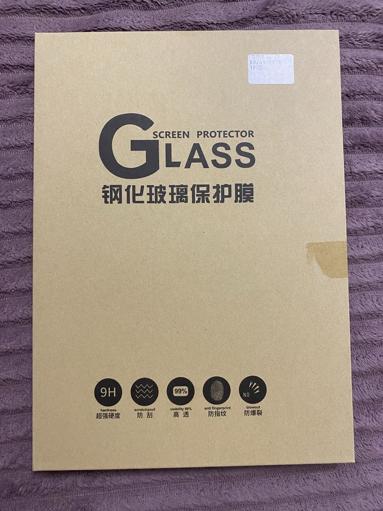 Защитное стекло на Samsung Tab S7/8/9