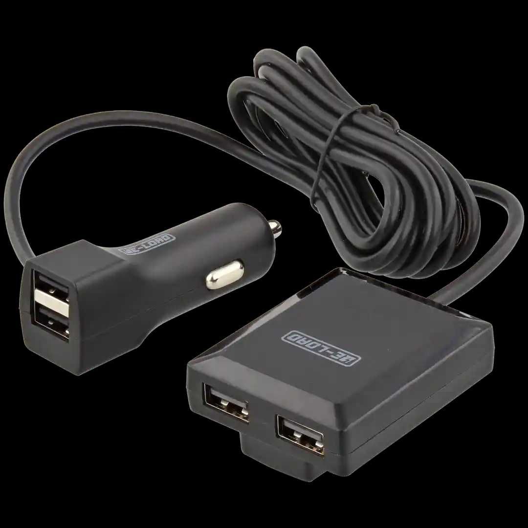 Alimentator auto-usb(4 porturi)