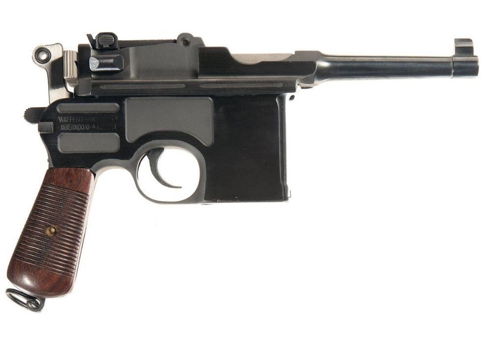 Pistol CO2 MAUSER C 96  M E T A L -Semi Auto- Blowback