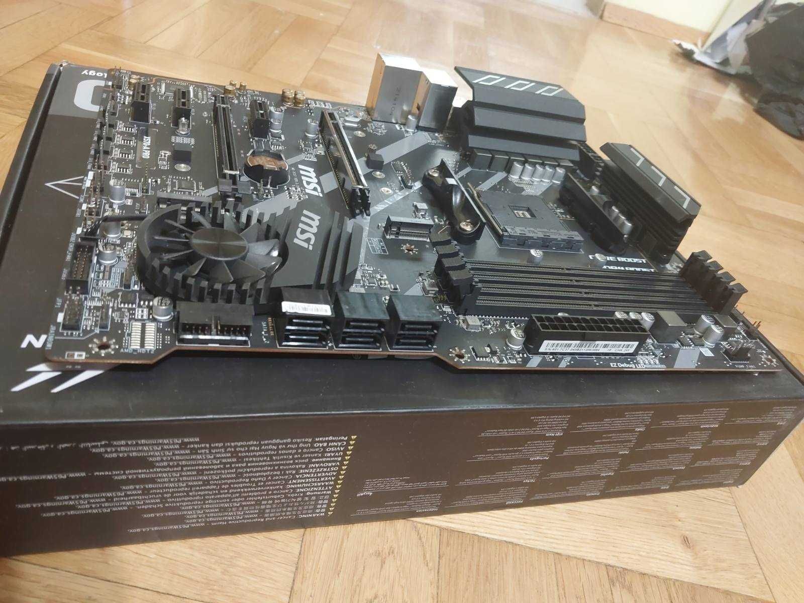 AMD Rysen 7 5800X + MSI X570-A Pro, AM4