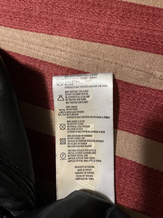 Versace мъжко кожено яке