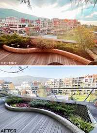 Ландшафтен дизайн - преобразяване за Вашия балкон или тераса