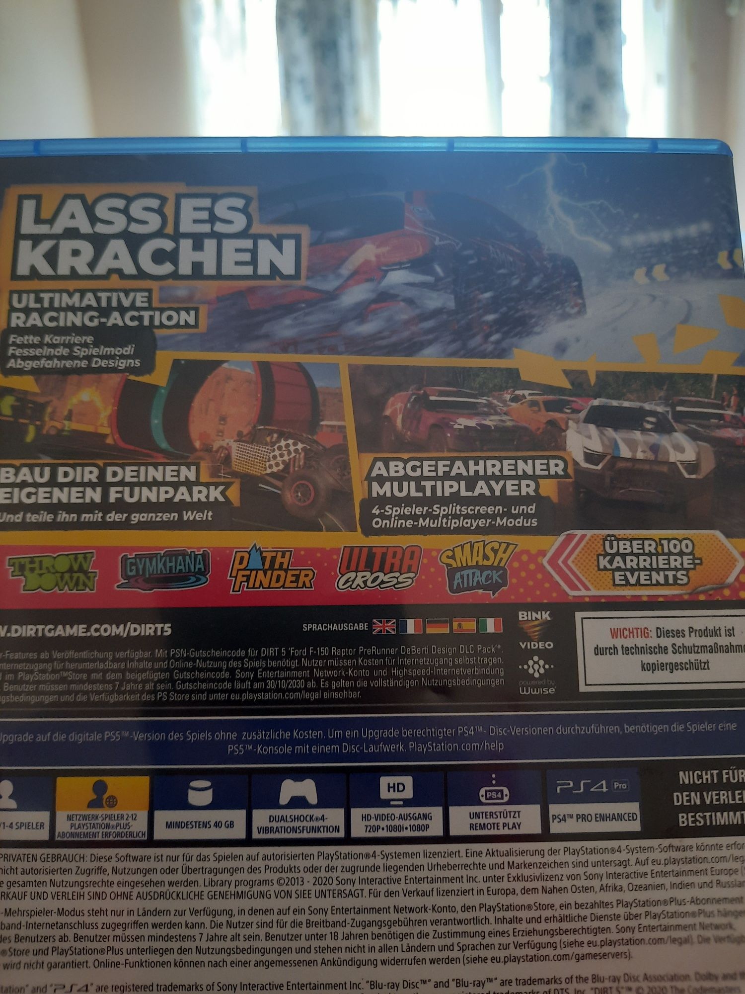 Dirt5 игра за PS4