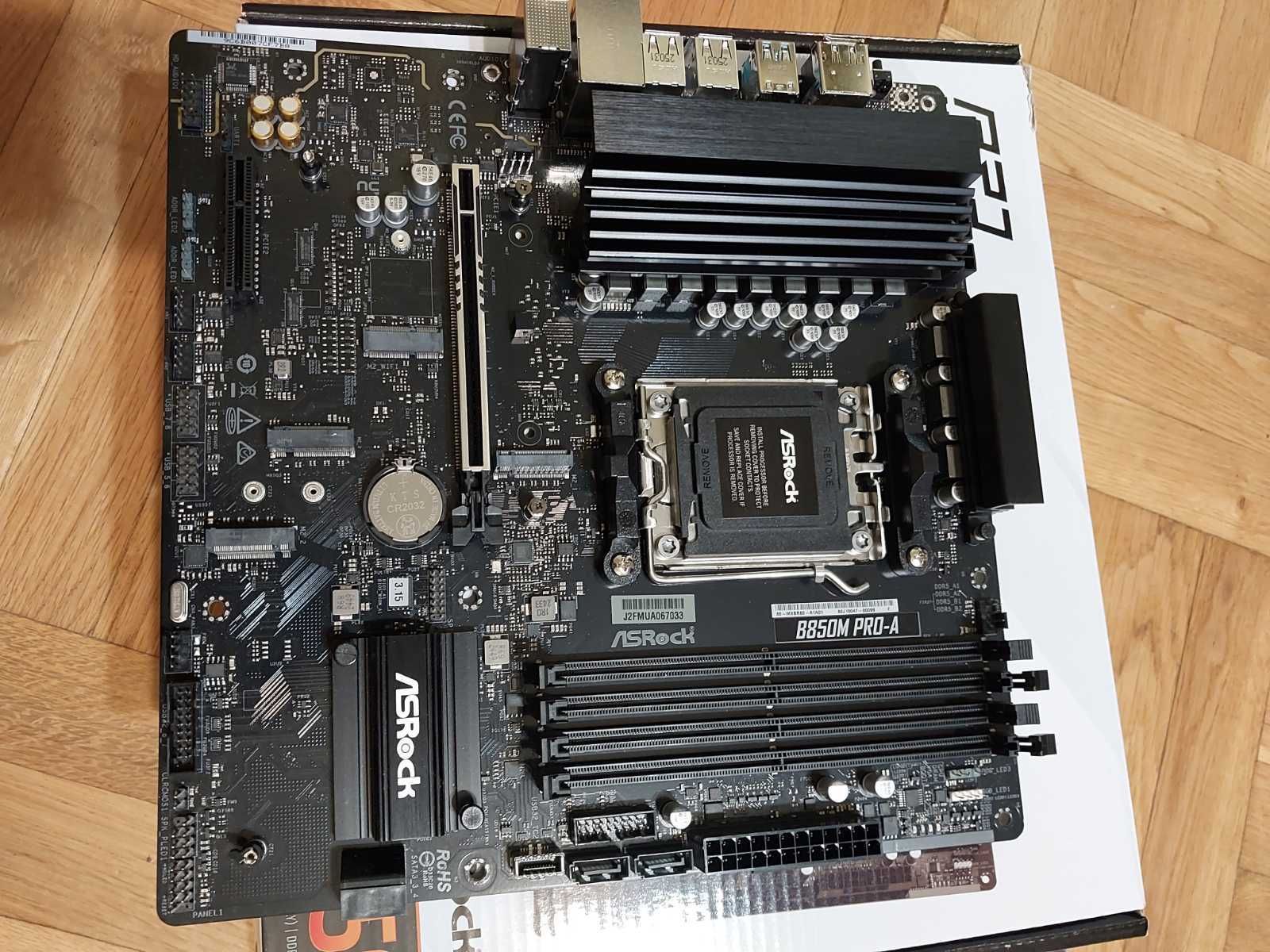 Ryzen 5 9600X (НОВ) + AsRock B850M Pro-A