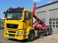 MAN TGS 28.360 6x2  ABROLLKIPPER MEILLER 17400 km!!!