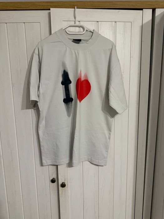 Balenciaga I Love Tricou