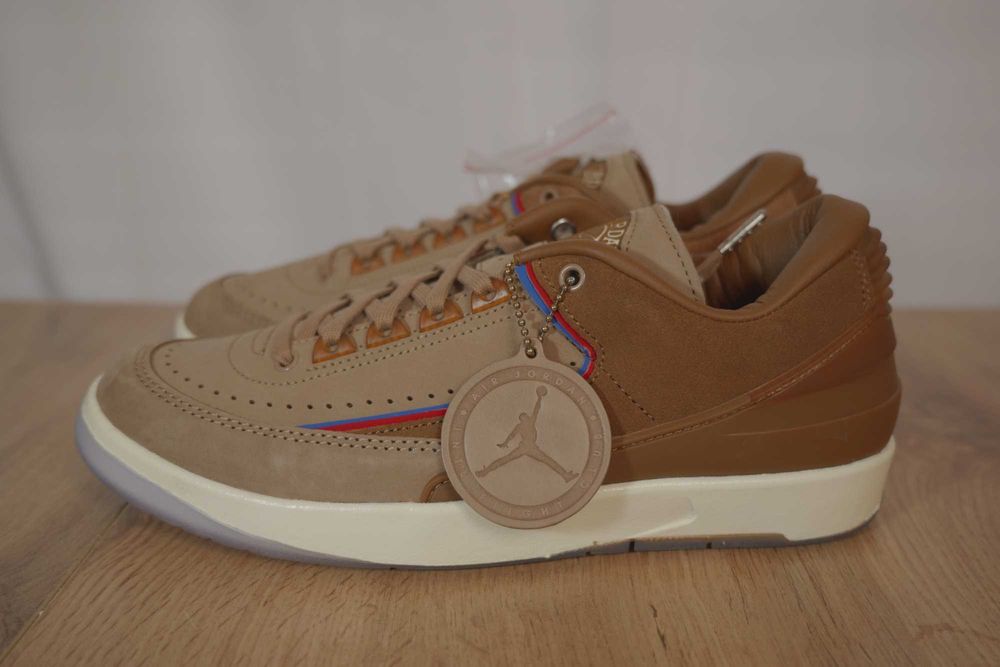 Нови! Air Jordan 2 x Two 18 Low Rocky Tan - 38 номер Унисекс