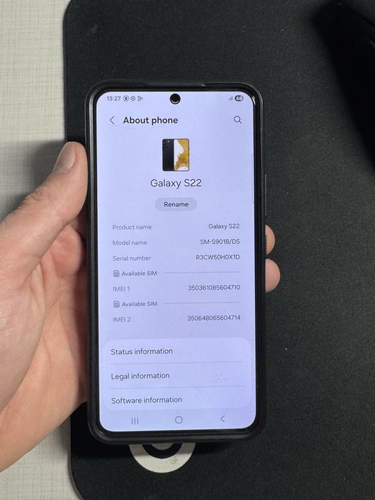 Samsung s22 8/128gb