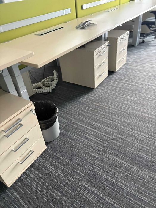 Casetiera birou tip rollbox