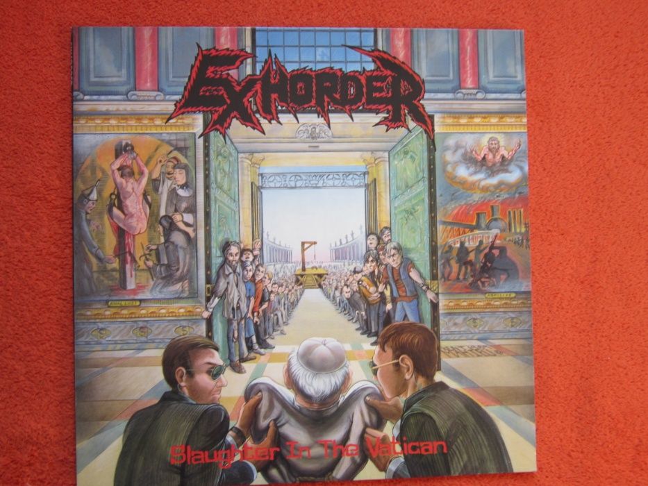 colectie Exhorder Slaughter InThe Vatican 1stAlbum Thrash Death Metal