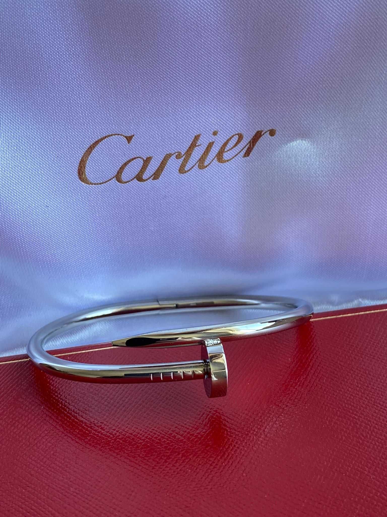 Cartier Juste un Clou Bracelet 16 White Gold 750