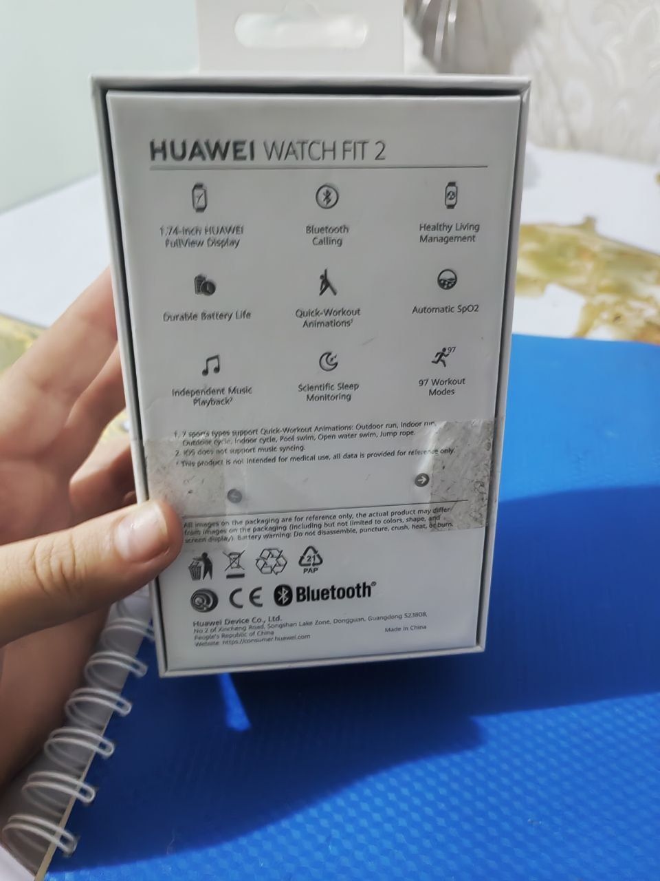 HUAWEI WATCH TIF 2.  1 oy kafolati bor