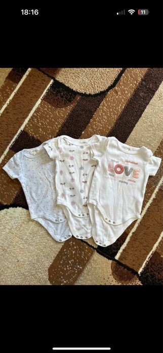 3X body bebe maneca scurta