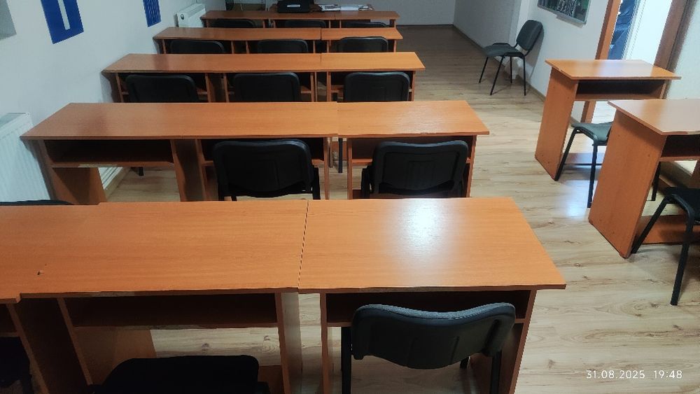 Mobilier scolar mese+scaune