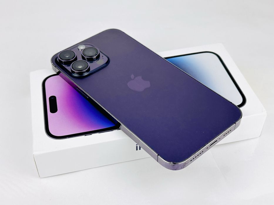 Apple iPhone 14 Pro Max 256GB Deep Purple Перфектен! Гаранция!