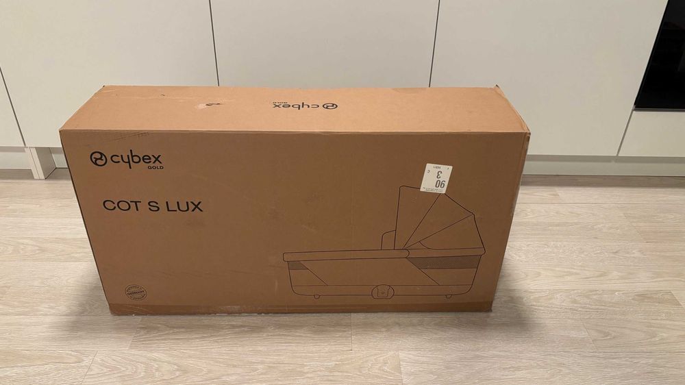 Landou Cybex Gold Cot S LUX Lava Grey - Nou